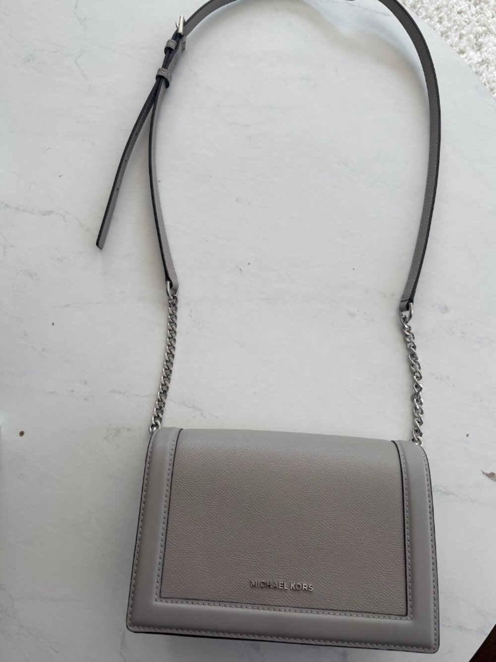 Michael Kors Gray Crossbody Bag